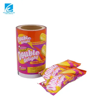 Customized Plastic Laminated Ice Popsicle Roll Film Sticks with Print
