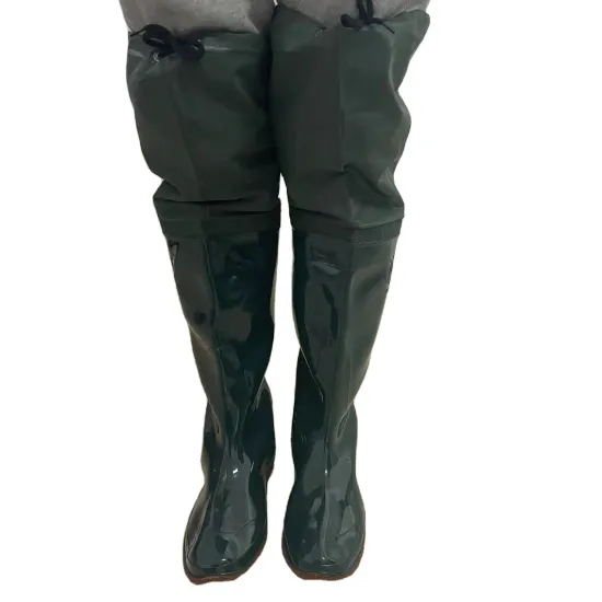 Affordable Knee High Boots for Men and Women with Soft Soles for Paddy Field Rice Transplanting