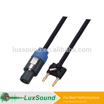 4Pin SPEAK ON speaker cable BANANA PLUG SPEAKER CABLE