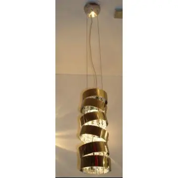 1bulb chrome color modern hanging lamp