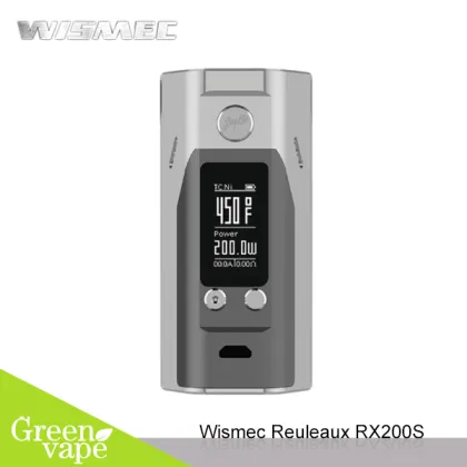 Original Wismec RX200S TC Mod , RX200S , Wismec RX 200S Box Mod Support Tripple