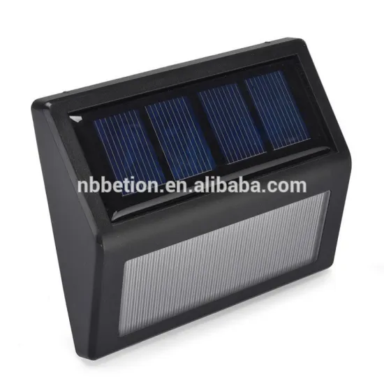 LED Solar Stair Step sensor Light Waterproof outdoor solar sensor light 2 LED Solar Stainless Steel Staircase sensor light