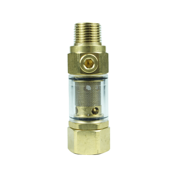 Brass pressure resistant water filter for car washer