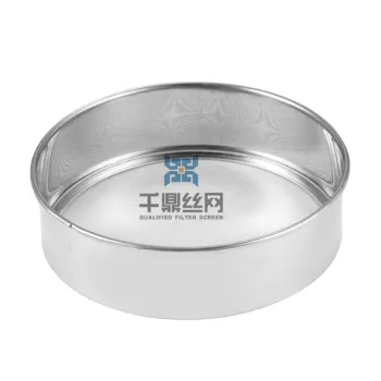 Laboratory Stainless Steel Wire Mesh Test Sieve for Micron Sizes 5-300