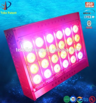 12-18 modes can be changed IP67 240W LED RGB light with DMX signal