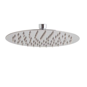 Feenice Stainless Steel Round Shower Heads - 8 inch, 10 inch, 12 inch