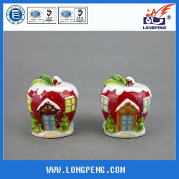 Christmas Red Salt and Pepper Shaker Set