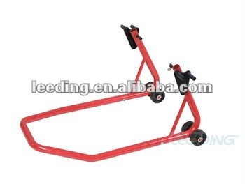 Motorcycle Assembly Rear Stand with Wheels and Swing Arm Mount