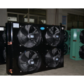 Condensador de 120 hp 10 m² de aire enfriado con unidades de ventilador