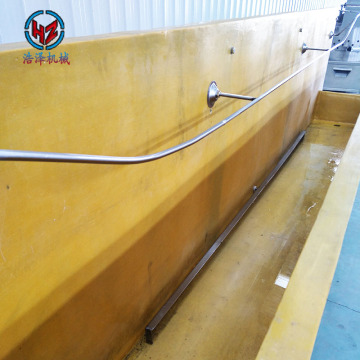 Corona machine in slaughterhouse processing plant
