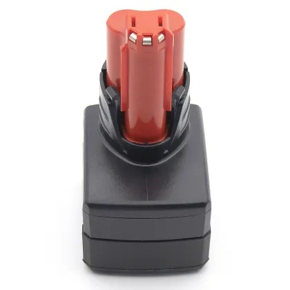 12V Milwaukee Compatible Battery with LED Indicator, 4Ah for Electric Drills