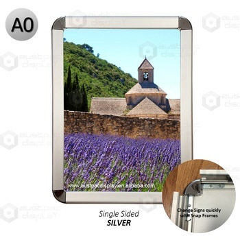 Round Corner Frame in aluminum-A0