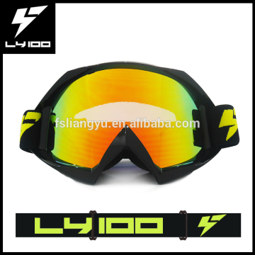 Elastyczna kolorowa rama TPU HD Clear UV Ochronne obiektyw Off Off Racing Motorcycle Goggle Motocross