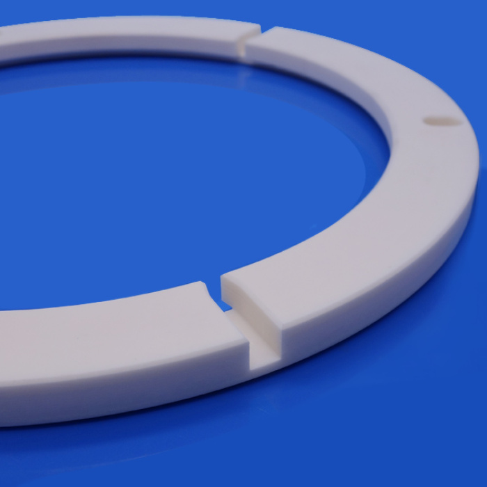 Präzision 99,5% Keramik -Aluminiumoxid -Ring für HF -Heizung