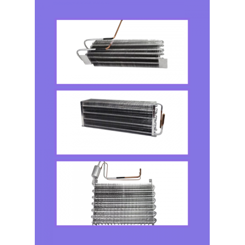 Aluminum fin type evaporator evaporative condenser good quality yukun