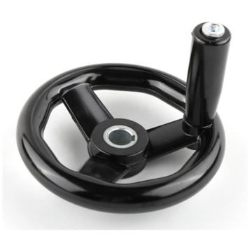 Zhong de provides high quality Cast Iron threaded hand wheel for cnc milling machine
