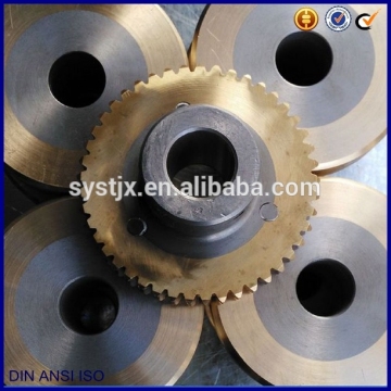 Two cross shaft power transmission parts worm gear