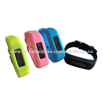 Bluetooth Wristband Watch with Pedometer/Sleep Monitor