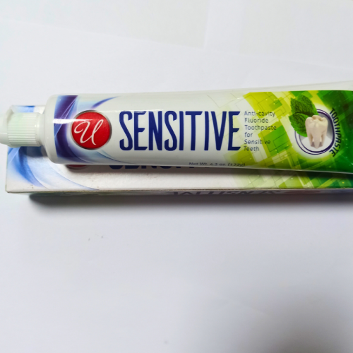 Pasta de dientes por sensibilidad, blanqueamiento adicional para sensibles