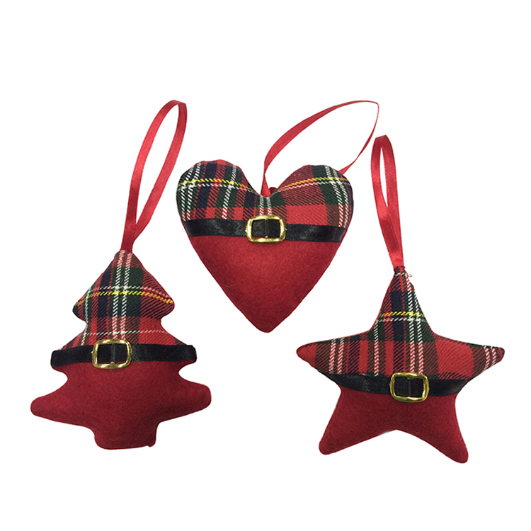 Scottish Style Christmas Star Ornament