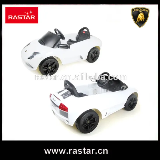 Rastar 4 wheel cars remote control toys ride on car with kids songs