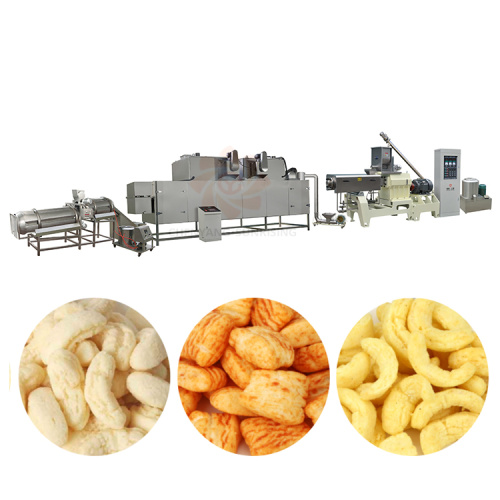 Puff corn cheese ball extruded snack machine