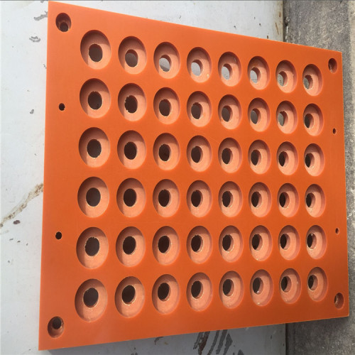 Processing Orange Phenolic Laminate Bakelite Board