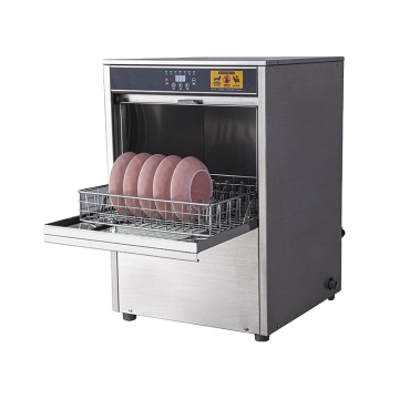 Compact Electric Undercounter Dishwasher with Double Spray for Home and Light Commercial Use