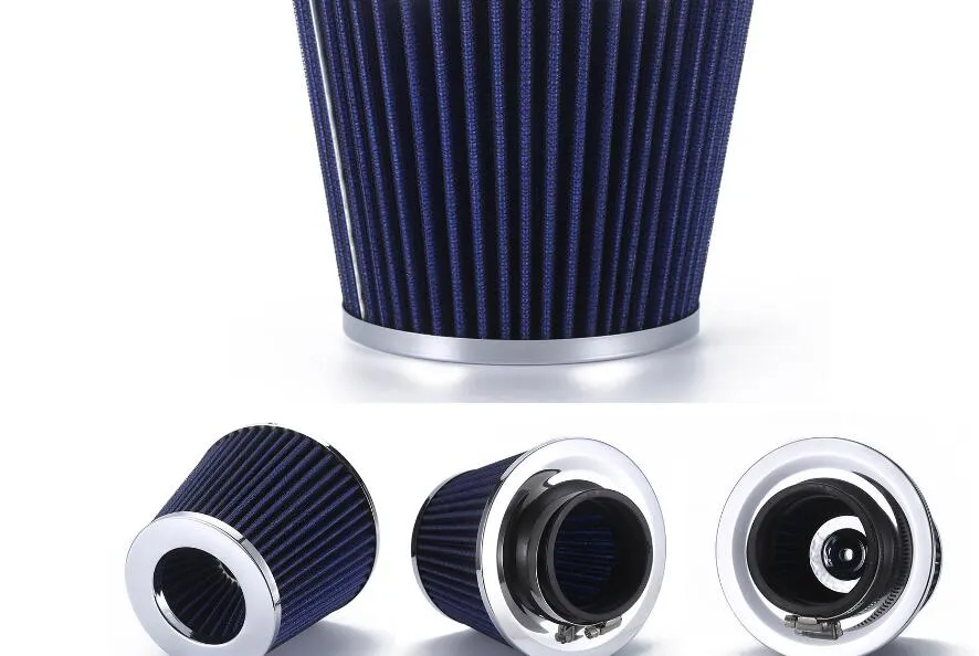 Filtro aria auto universale Black Universal 3 ′ per il tubo di aspirazione dell'aria