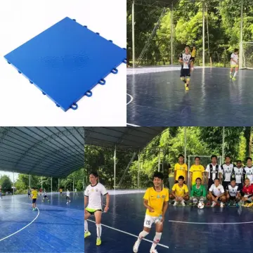 PP interlocking tiles sports flooring for futsal court
