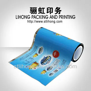 Plastic Aluminum Laminated packing film for food packaging