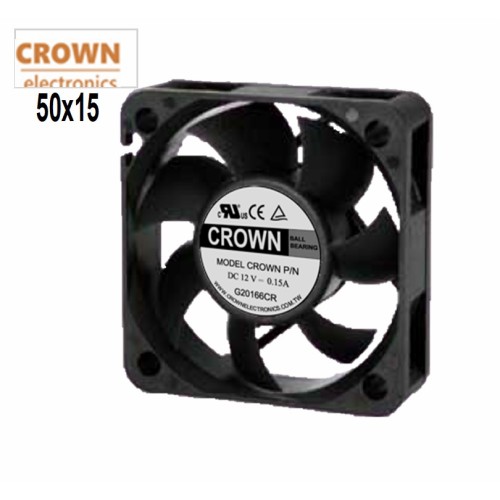 Crown 5015 dc axial 12v 24v DC fan