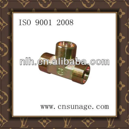 adapter for water purifier metric male o-ring tee