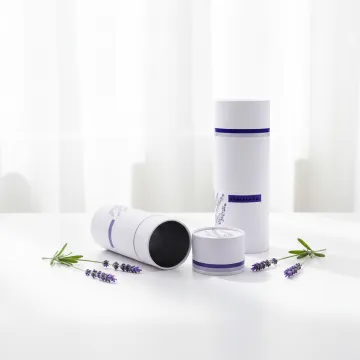 Custom Recyclable Paper Cosmetic Tube Gift Box