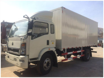95 HP HOWO Light Van Truck