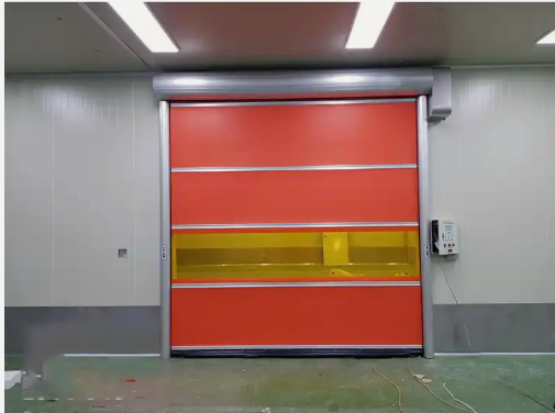 Automatic high speed dustproof rolling shutter door