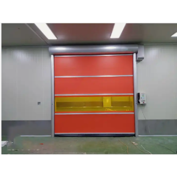 Automatic high speed dustproof rolling shutter door