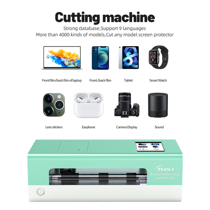 Mesin pemotong film hidrogel oca cutter oca cerdas