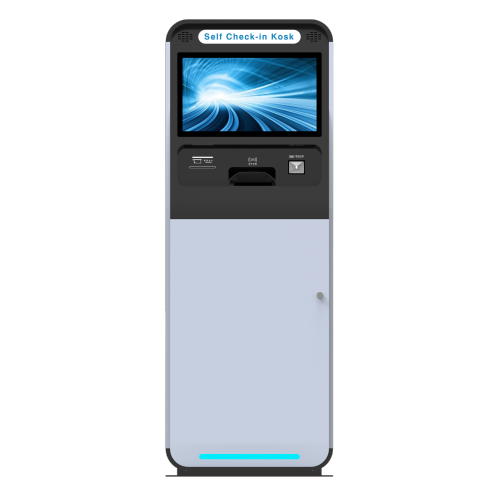 Quiosque de auto-check-in aeroporto