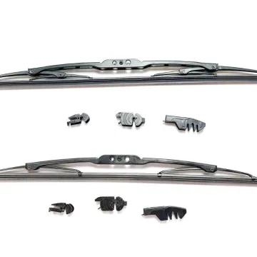 Auto Car Wiper Blades Manufacturer U Hook Metal Steel Wipers With Frame