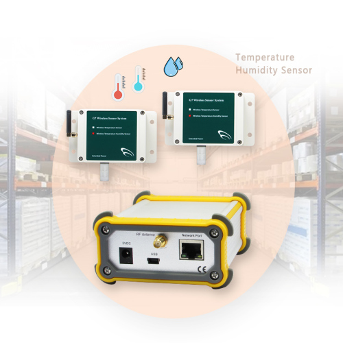 Industrial Wireless Temperature Humidity Sensor System Temperature ...