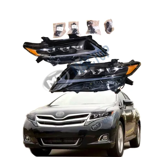 MAICTOP LED Headlights for Venza 2011-2018 Facelift Front Head Light