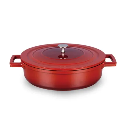 OEM Cast Iron Cookware Sets Enamel Cooking Pots Casserole Sets