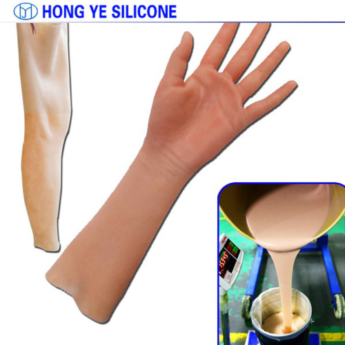 Silikon Badan Manusia Tahan Lama untuk Prostetik