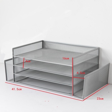 classification à plusieurs niveaux de stockage de tiroir à deux couches en maille