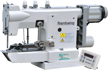 Computerized Direct-Driving Button Attaching Sewing Machine