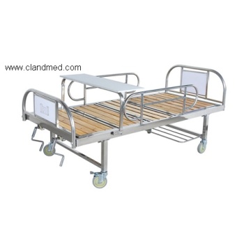 Triple-vouwen bed met S.S.bedhead