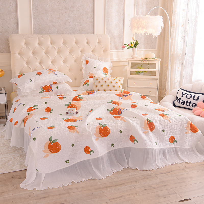 100% microfiber Quilt Bedspread Comforter Bedding Set