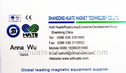 Series CTF iron Ore Powder dry mineral separator
