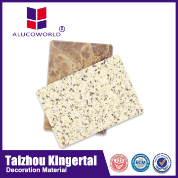 Alucoworld granite grain finished exterior aluminium wall cladding